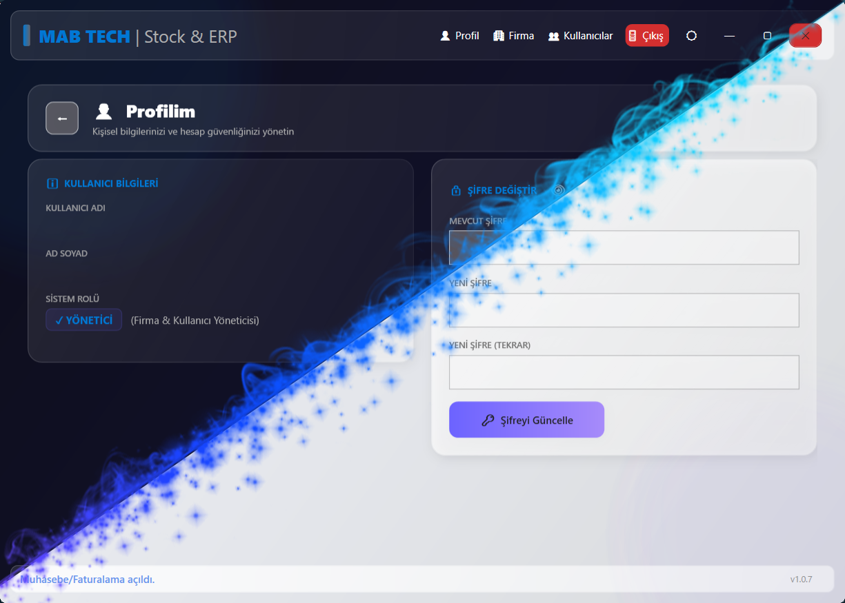 Mab Stock ERP