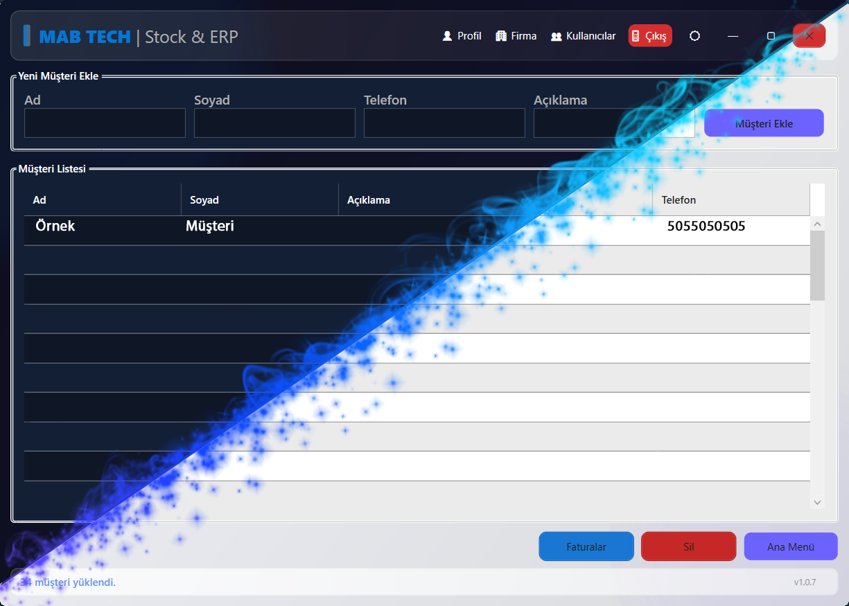 Mab Stock ERP