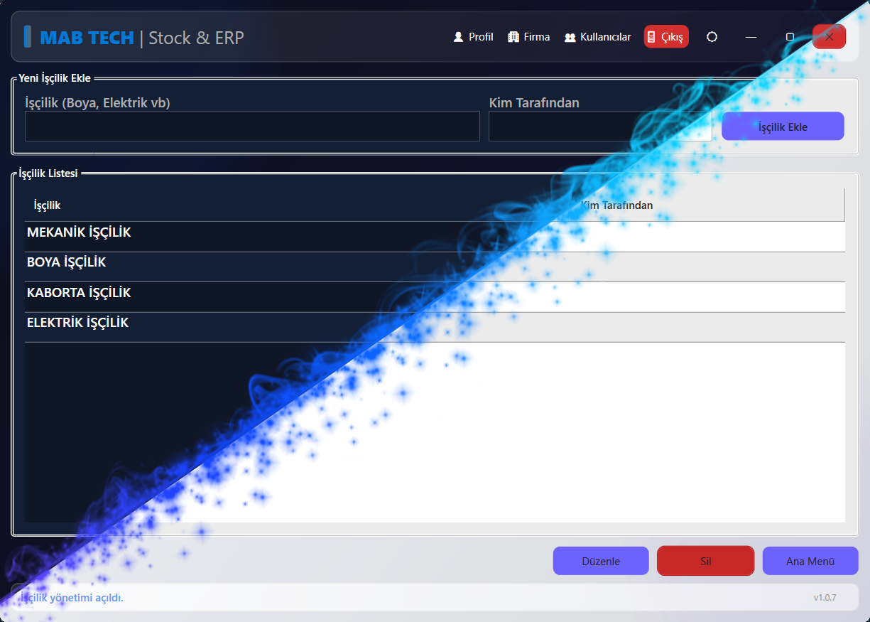 Mab Stock ERP